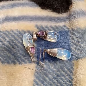 A opal and Amethyst set